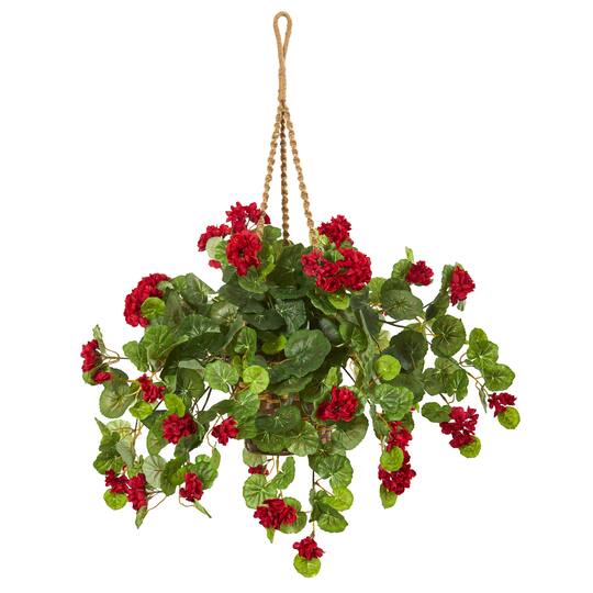 10 Hydrangea Arrangement In Hanging Floral Design House Planter Michaels